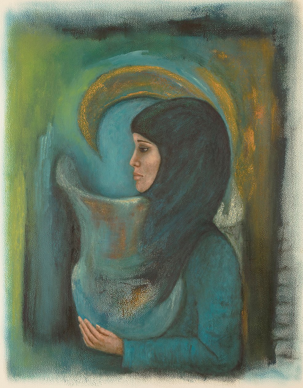 Symbolen - Een vrouw en een vaas, 2014 door Stevie Taylor