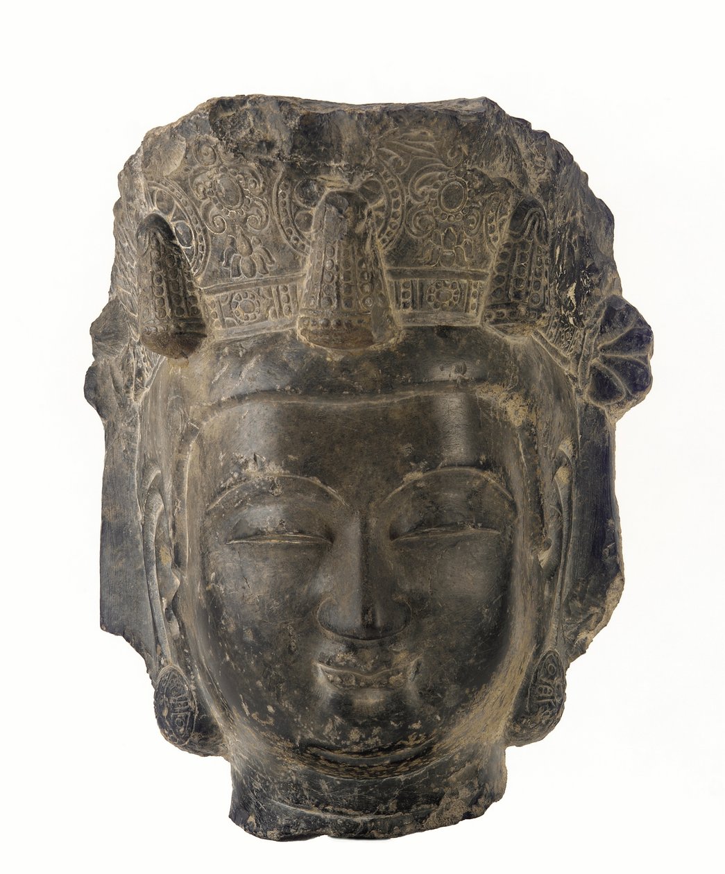 Hoofd van een bodhisattva, 581-618 door Sui Dynasty Chinese School
