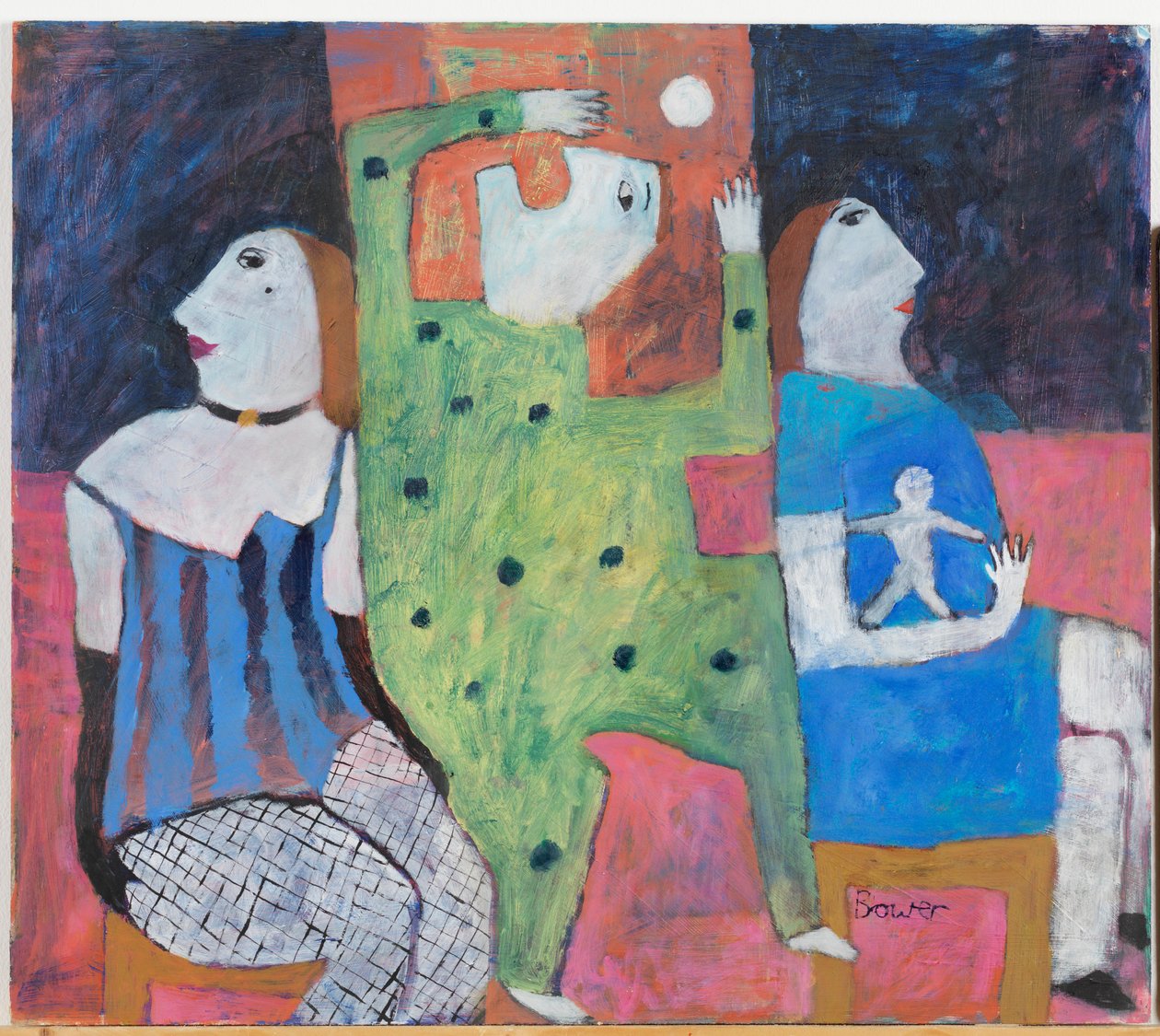 Man in het midden door Susan Bower