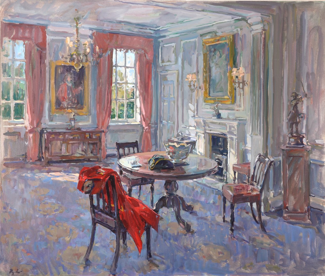 De voorzaal, Royal Hospital, Chelsea door Susan Ryder