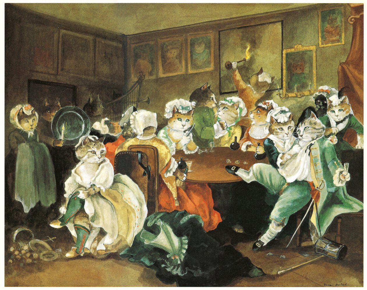 Illustratie uit The Cats