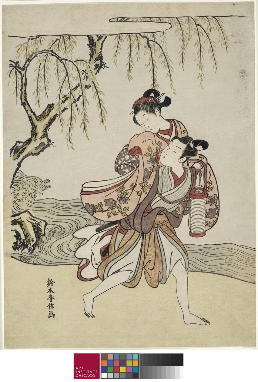 De Ontvoering door Suzuki Harunobu