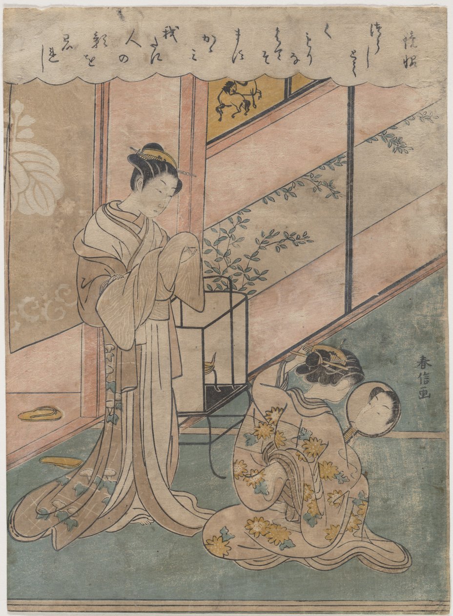 Twee dames door Suzuki Harunobu