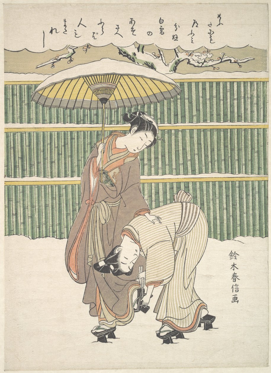 Zonder titel door Suzuki Harunobu