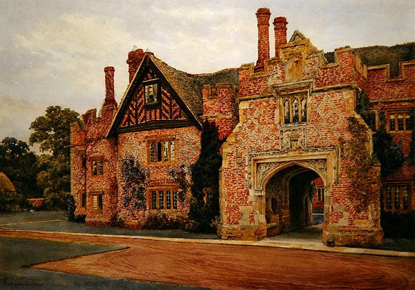 Compton Wynyates, Warwickshire door Sydney Currie