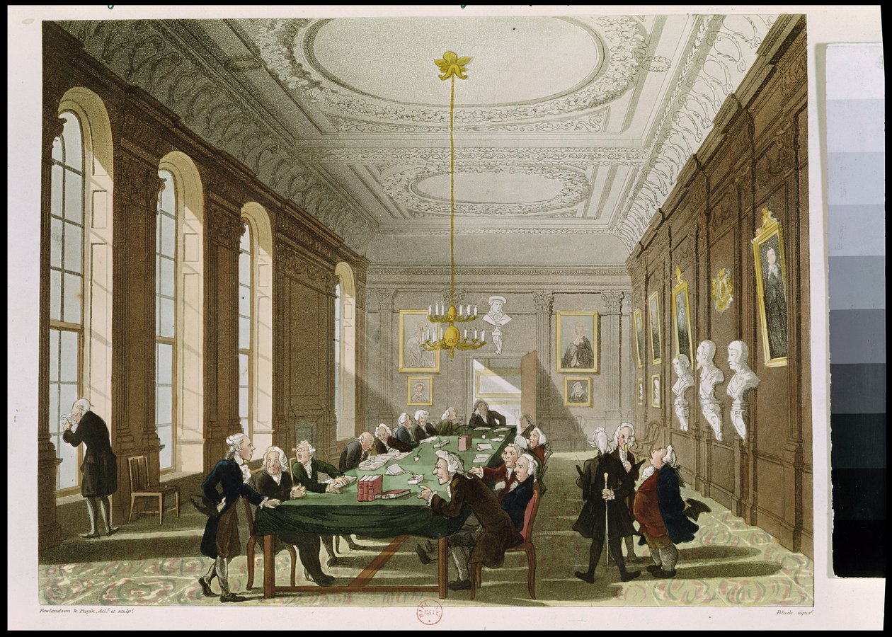 Het College van Artsen, uit Ackermann