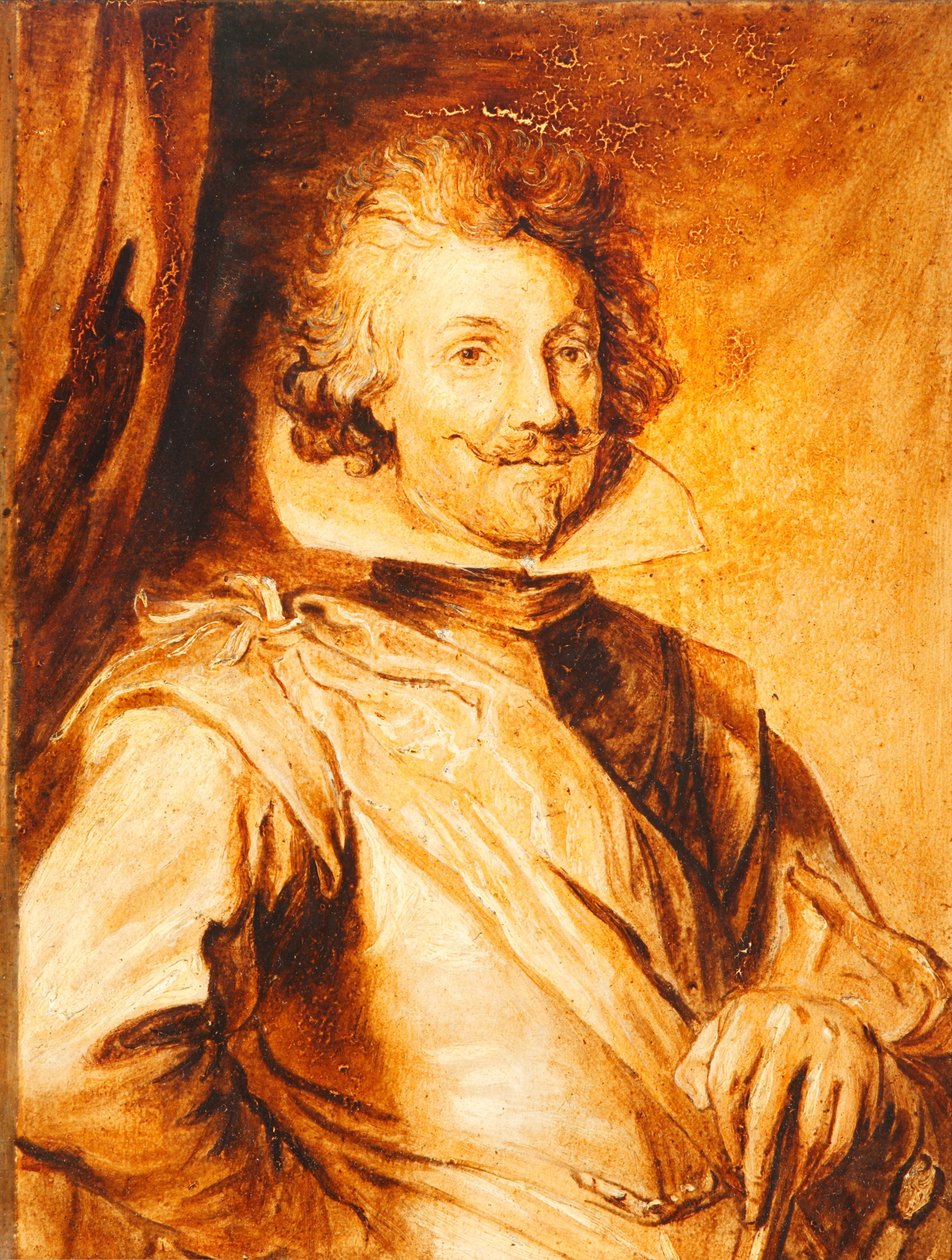 Portret van een heer, 1827 door T.S. White