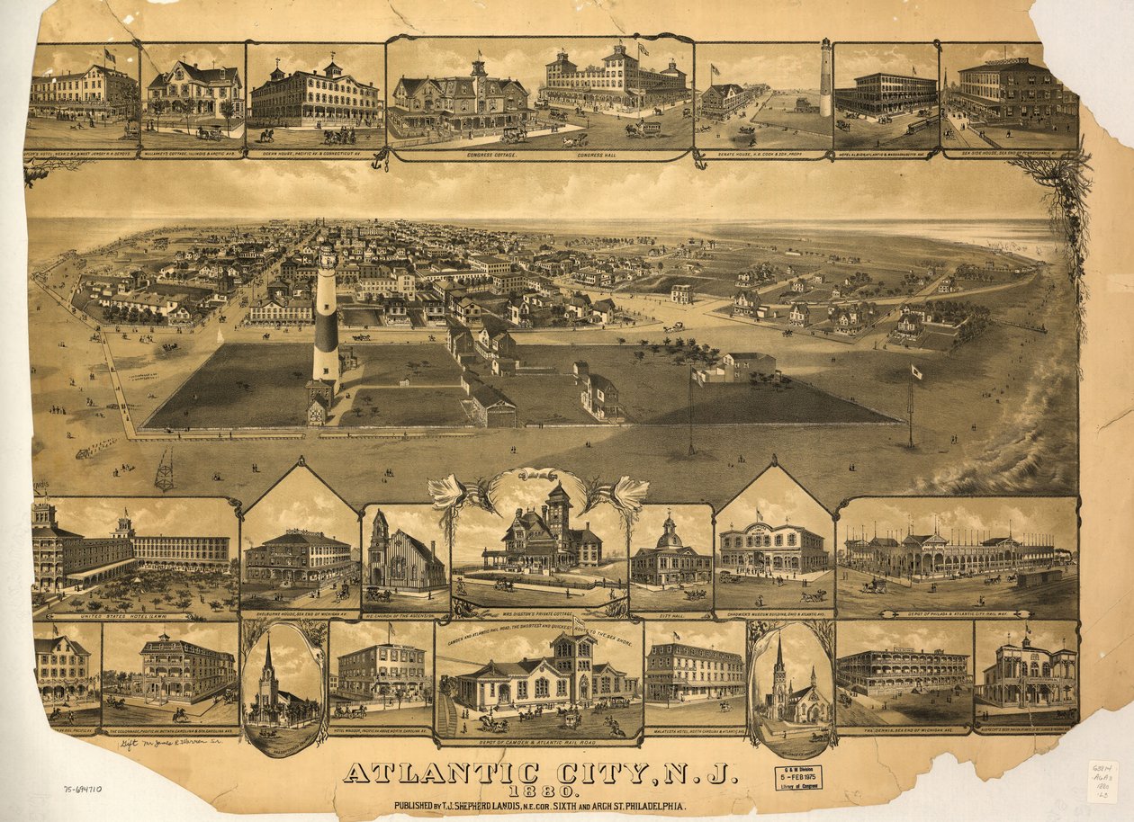 Atlantic City, N.J. 1880. LOC 75694710 door T. J. Shepherd Landis