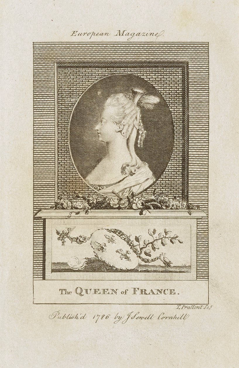 Koningin van Frankrijk door T. Prattent