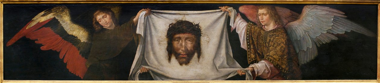 Engelen die de Heilige Lijkwade dragen door Taborda Vlame Frey Carlos