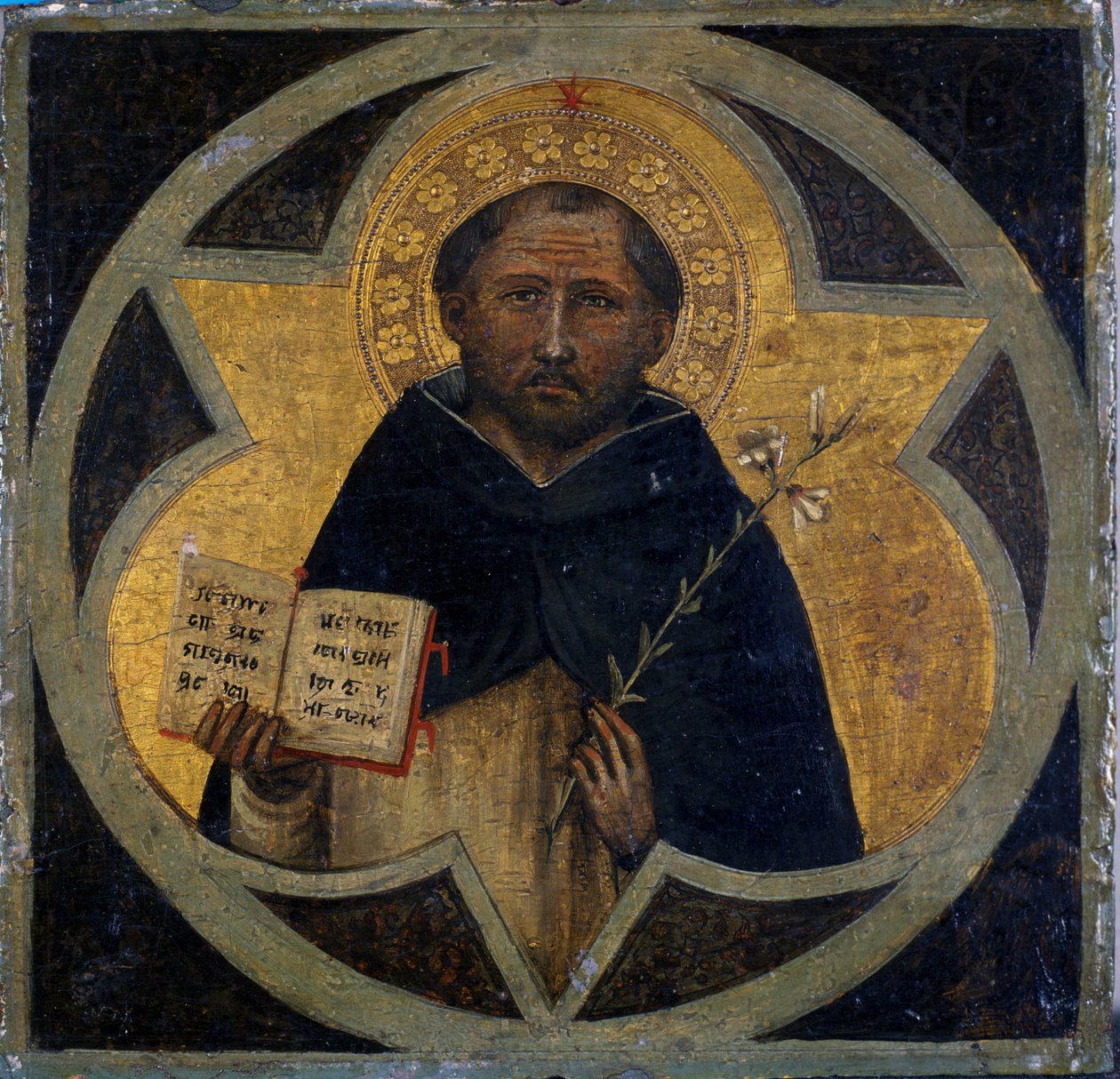 St. Dominicus door Taddeo di Bartolo