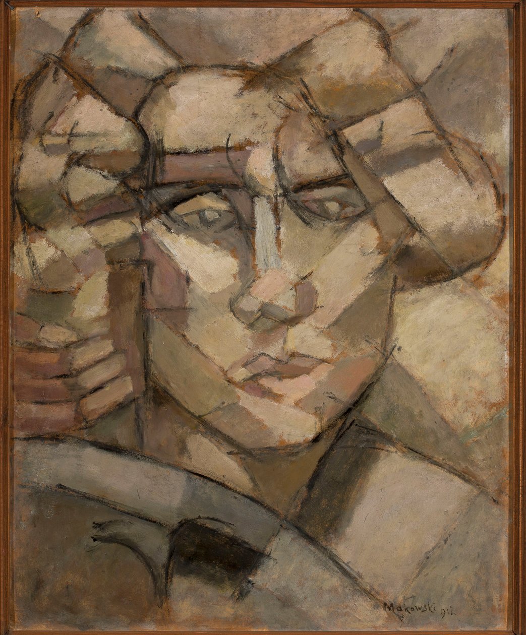 Hoofd door Tadeusz Makowski