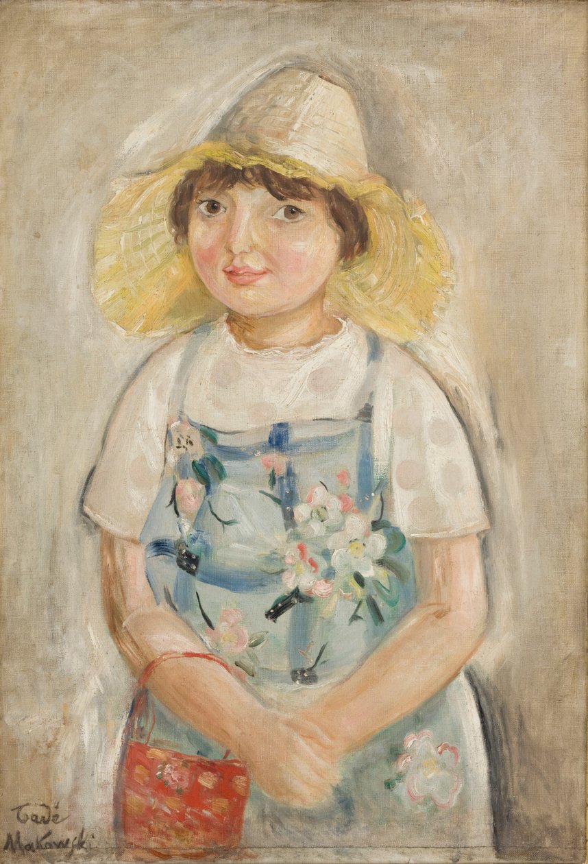 De kleine Gioconda door Tadeusz Makowski