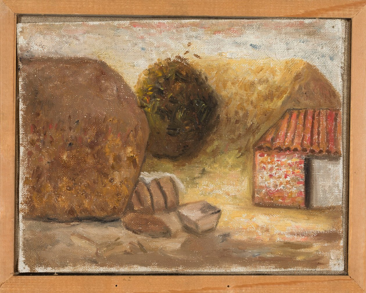 Hooibergen door Tadeusz Makowski
