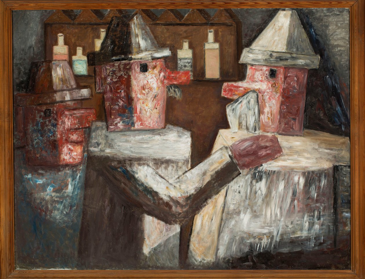 In de bar door Tadeusz Makowski