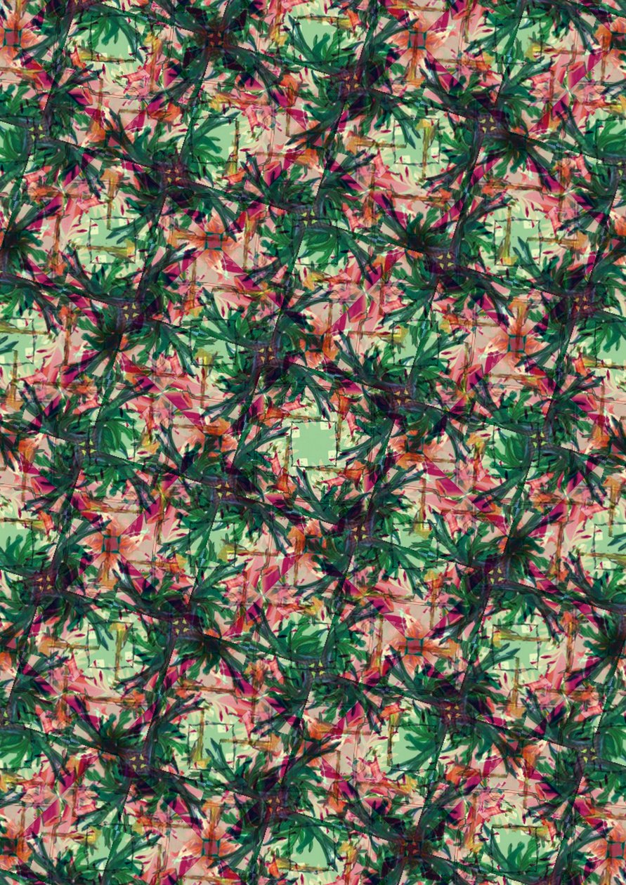 Tropische Palm door Tara Whitehead