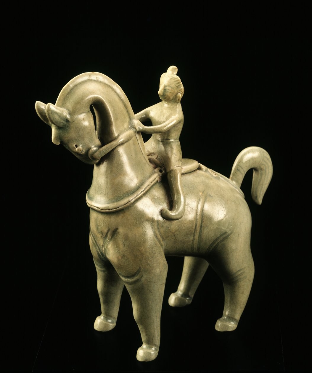 Ruiterfiguur, Sukhothai-periode, 14e-15e eeuw door Thai School
