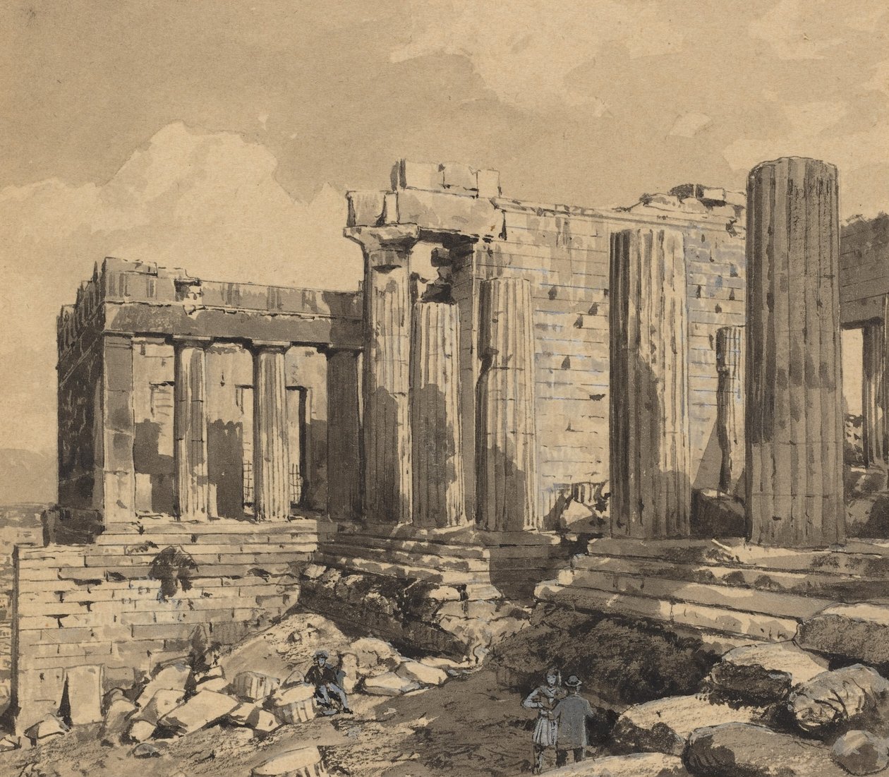 Propyleeën door Themistocles von Eckenbrecher