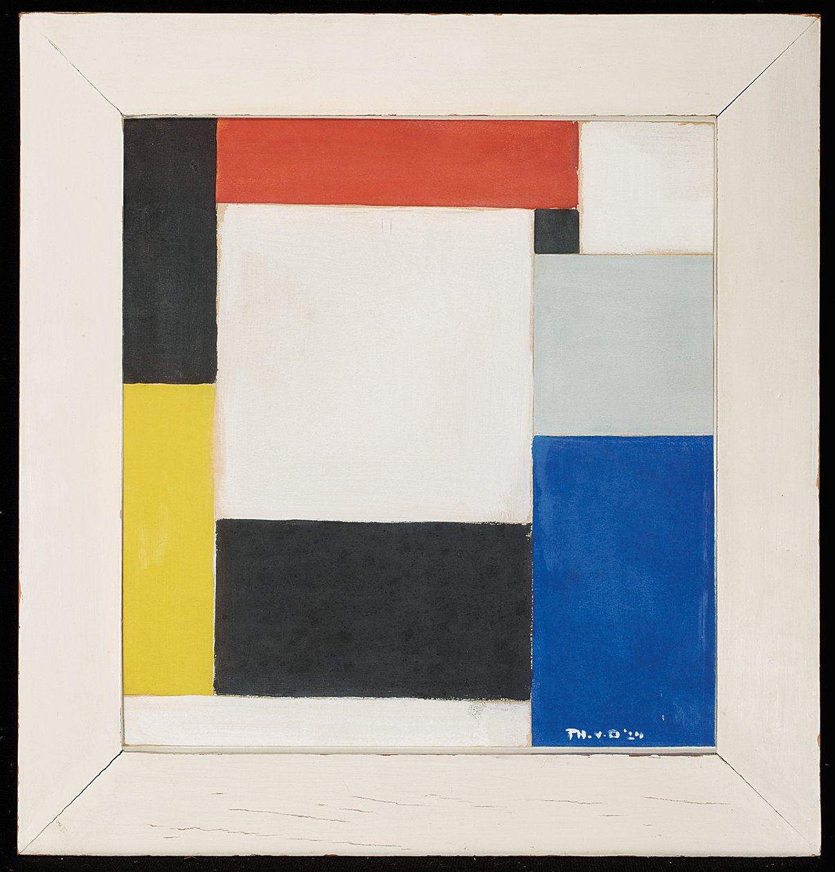 Compositie, 1924 door Theo van Doesburg