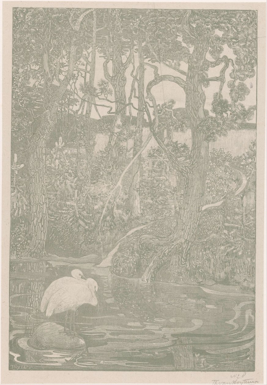 Bosidylle door Theo van Hoytema