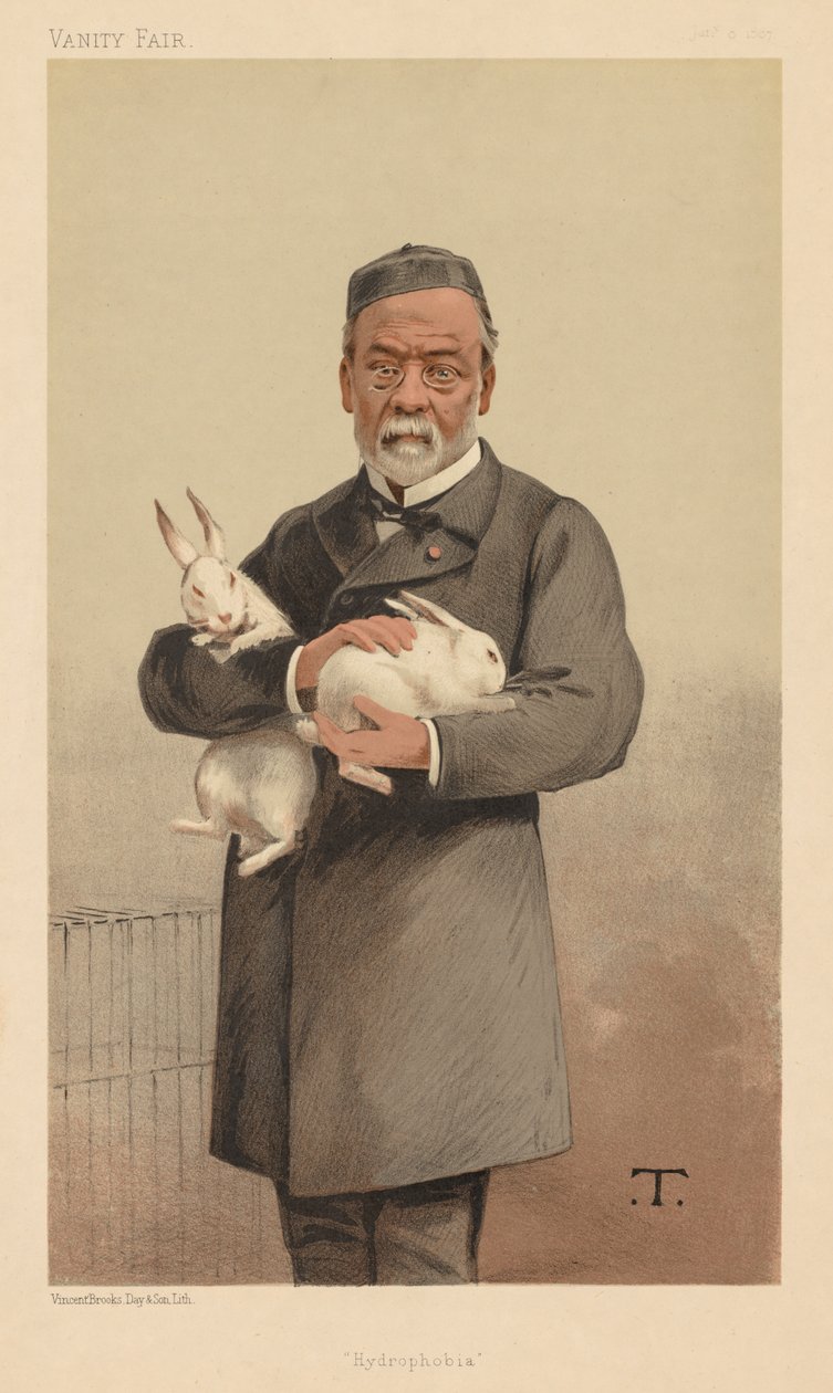 Vanity Fair: Hydrofobie, 1887 door Theobald Chartran