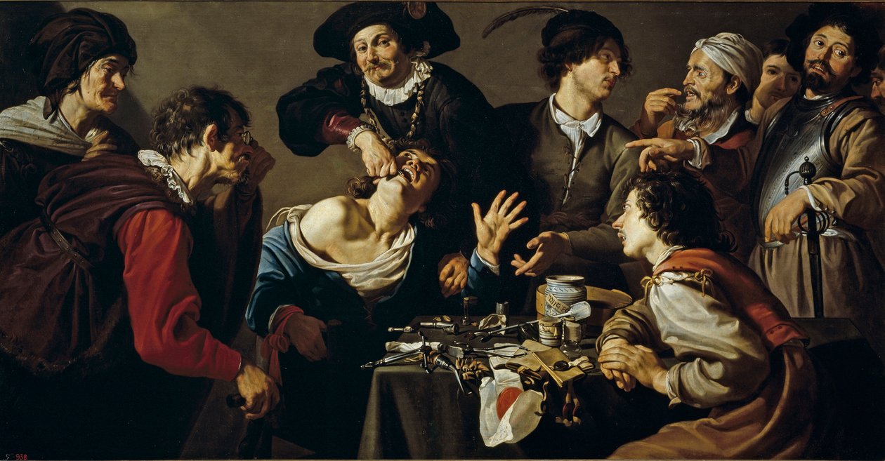 De kwakzalver door Theodor Rombouts