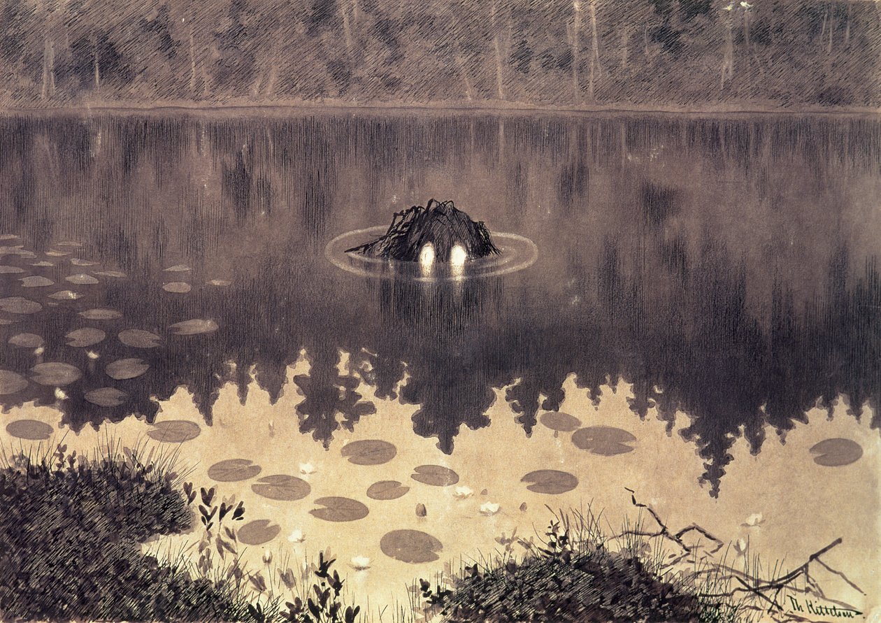 Nokken door Theodor Kittelsen