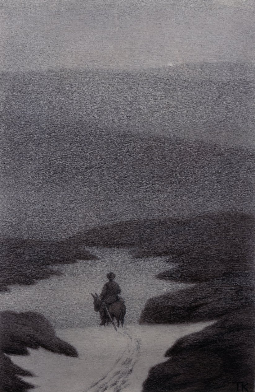 Ja, ik zie iets ver weg zei de jongen, het glinstert door Theodor Kittelsen