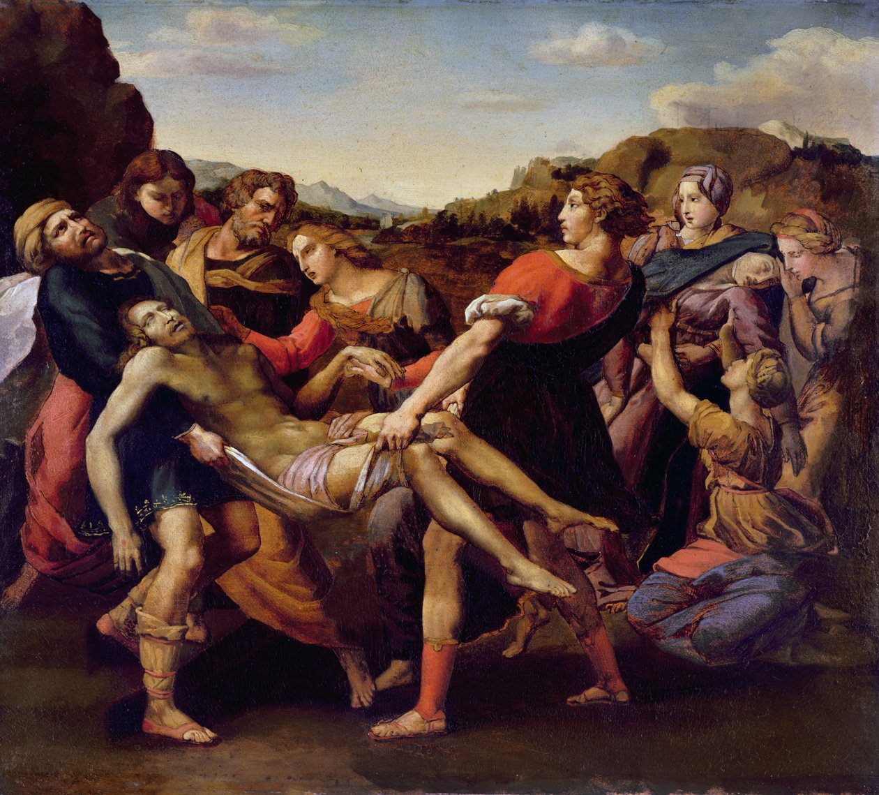 Kruisafneming door Theodore Gericault