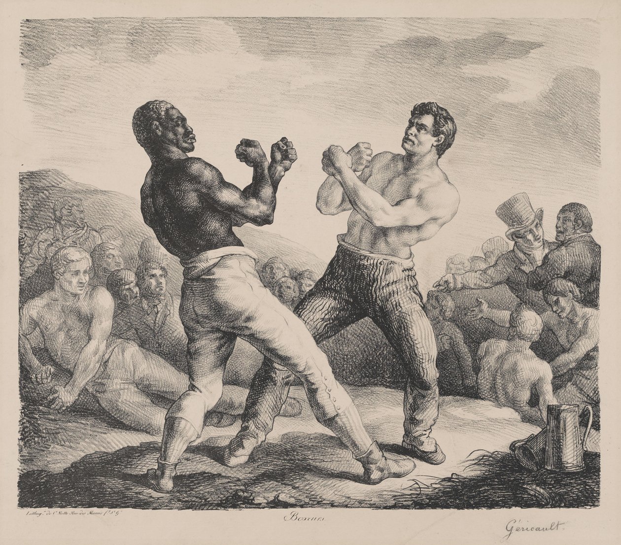 Boxershorts (Boxers) door Theodore Gericault