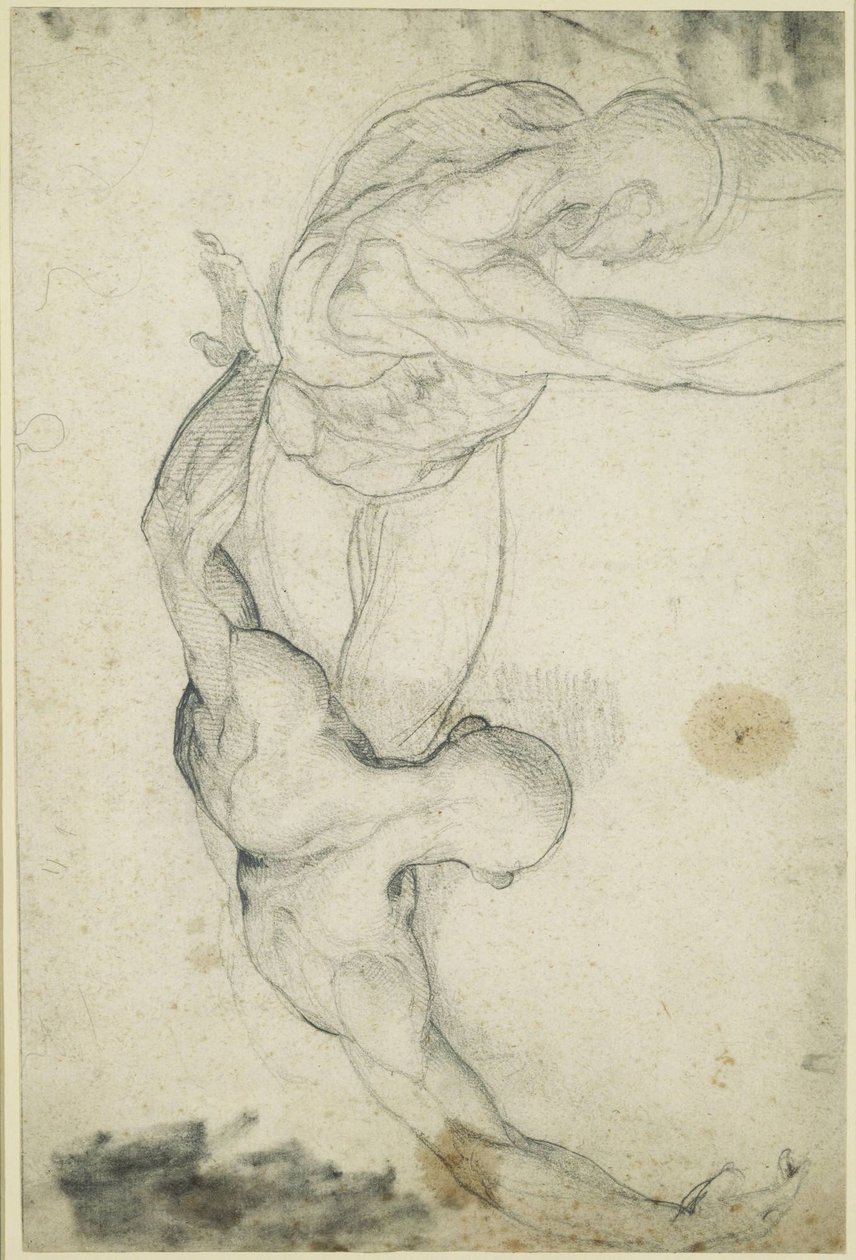 Gevilde lijken: Studie voor ’Het vlot van de Medusa’ door Theodore Gericault