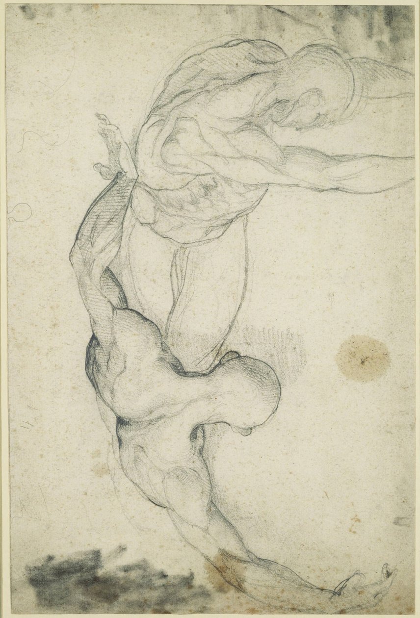 Géricault - Studie voor het vlot van de Medusa, 1818 door Theodore Gericault