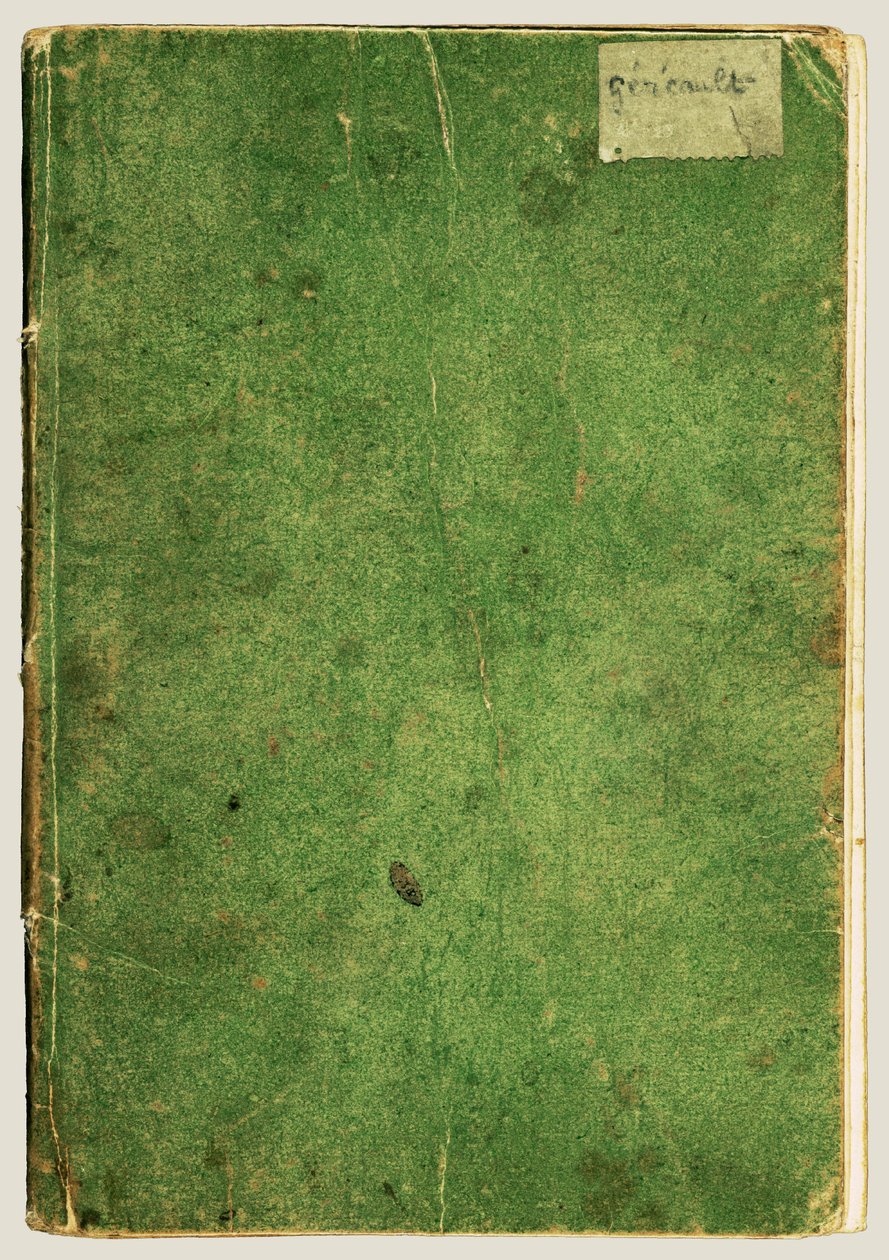 Schetsboek door Theodore Gericault