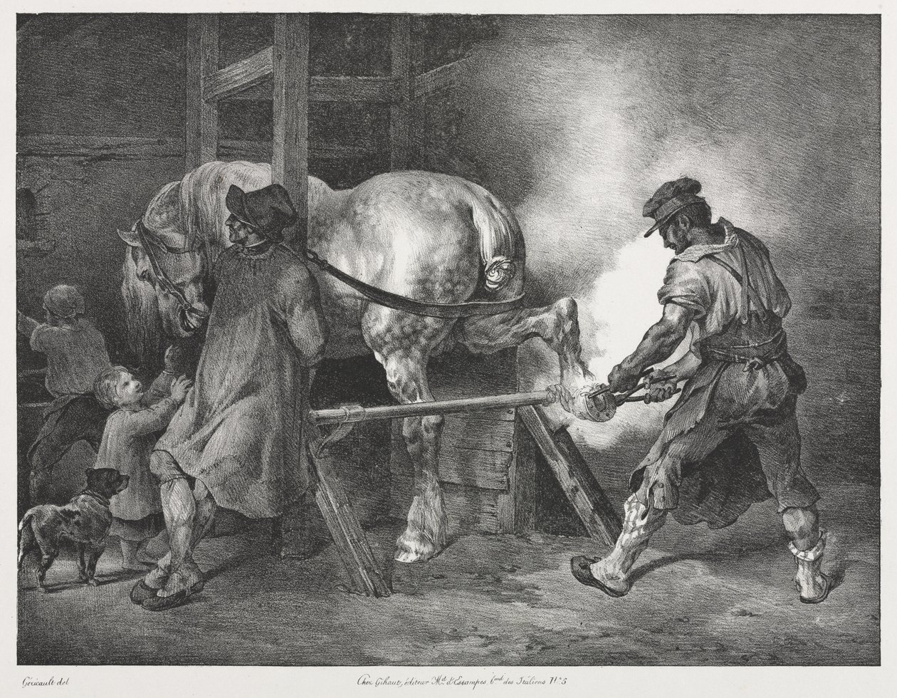 De Vlaamse smid door Theodore Gericault