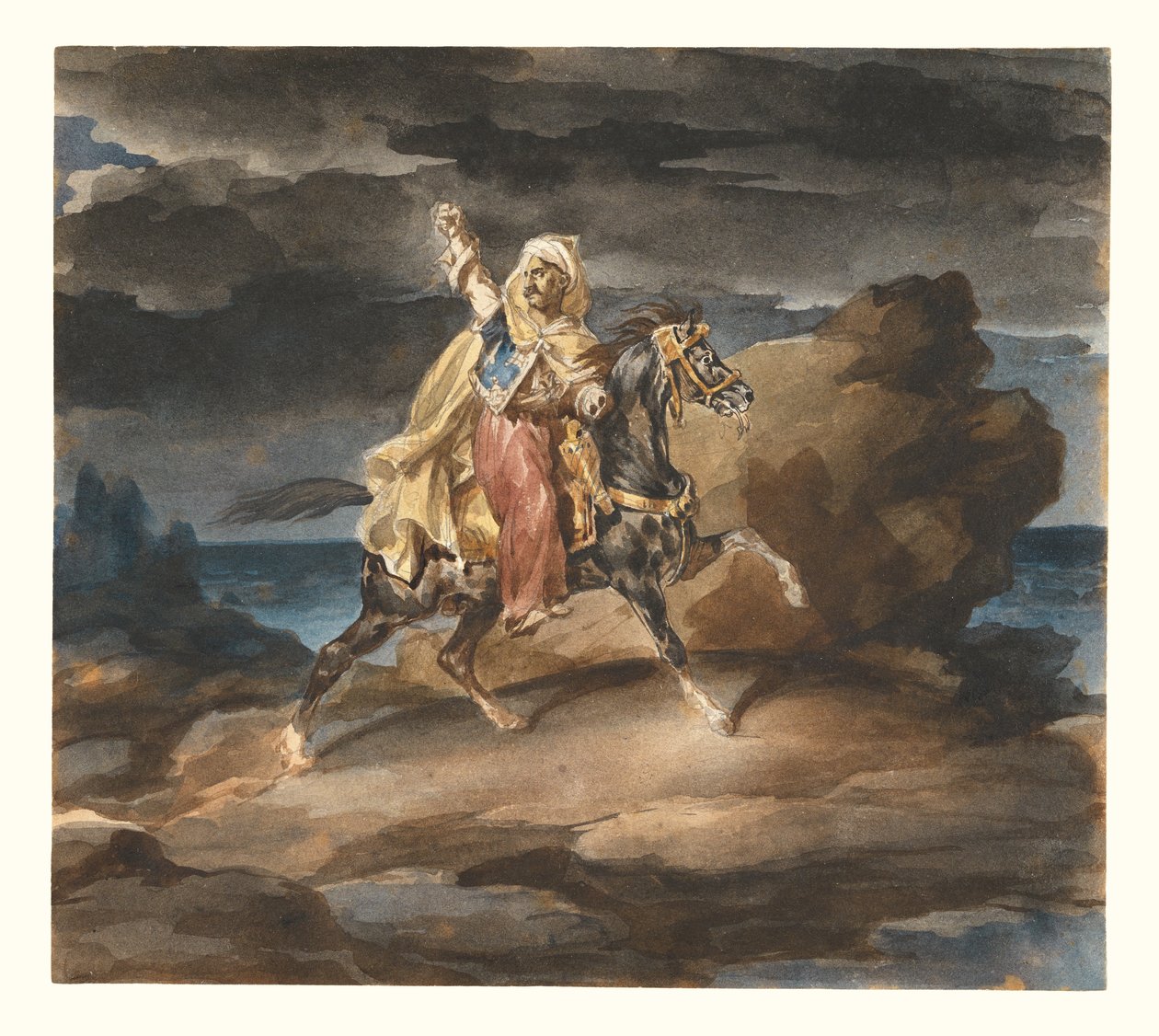De Giaour door Theodore Gericault