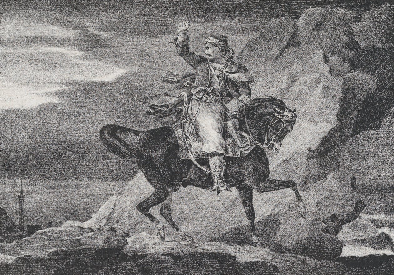 De Giaour door Theodore Gericault