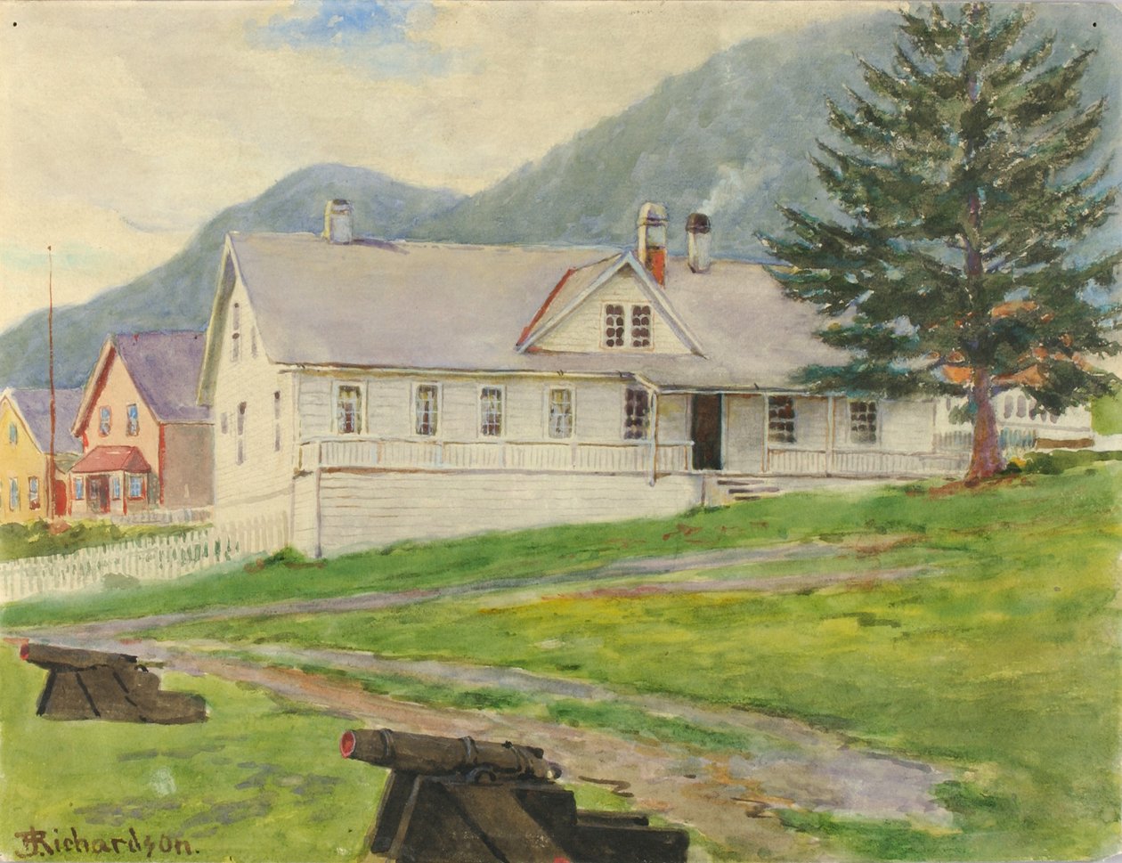 Voormalig Gouverneurshuis, Sitka door Theodore J. Richardson