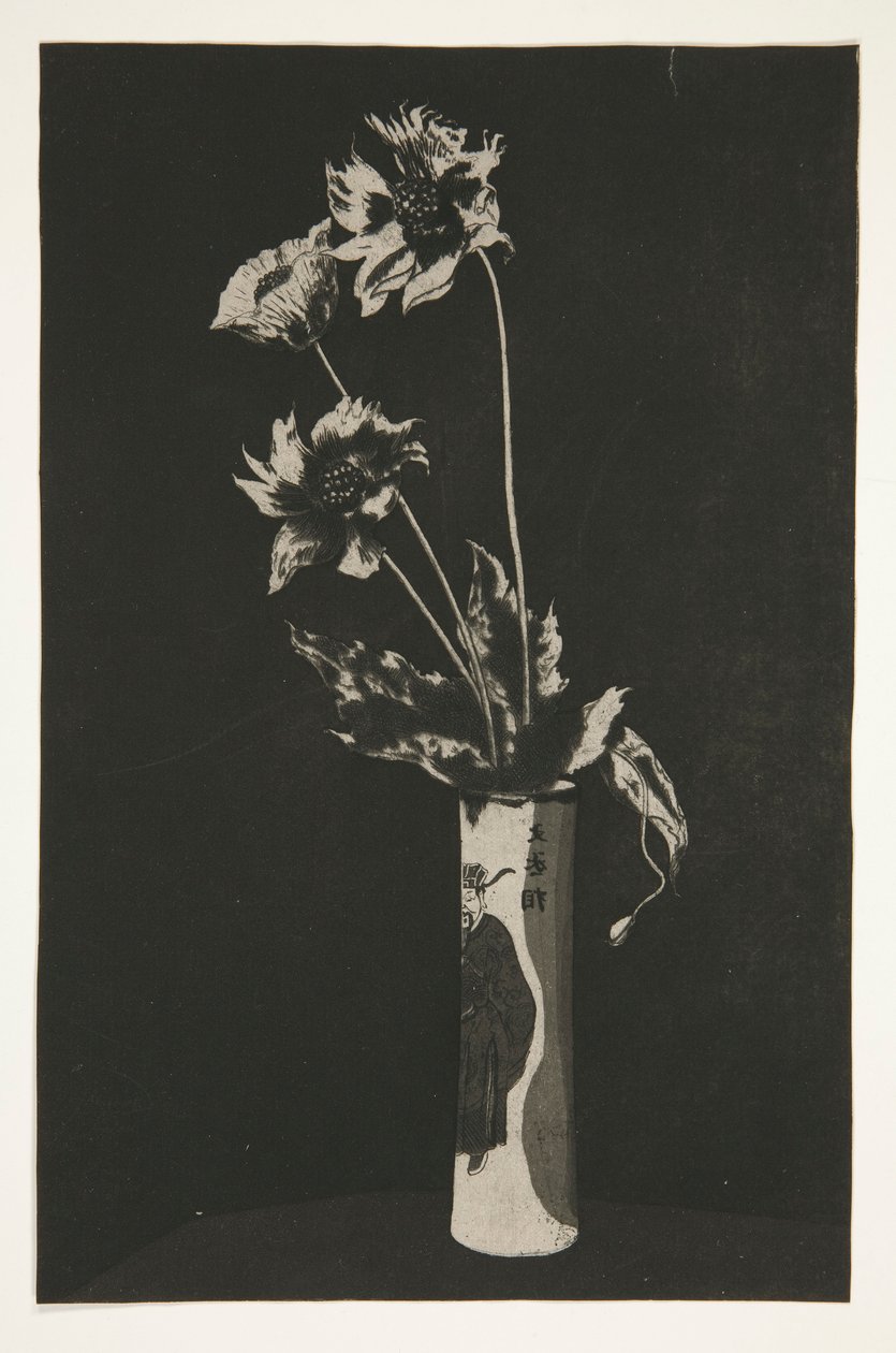 Proef voor La Chine (kleurversie) door Theodore Roussel
