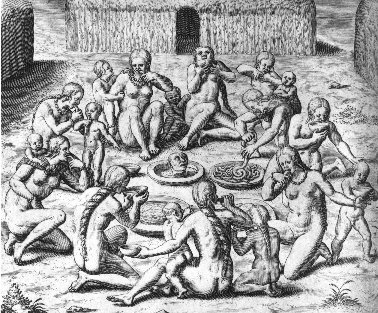 Antropofage Maaltijden: Kannibalen van Zuid-Amerika - in 