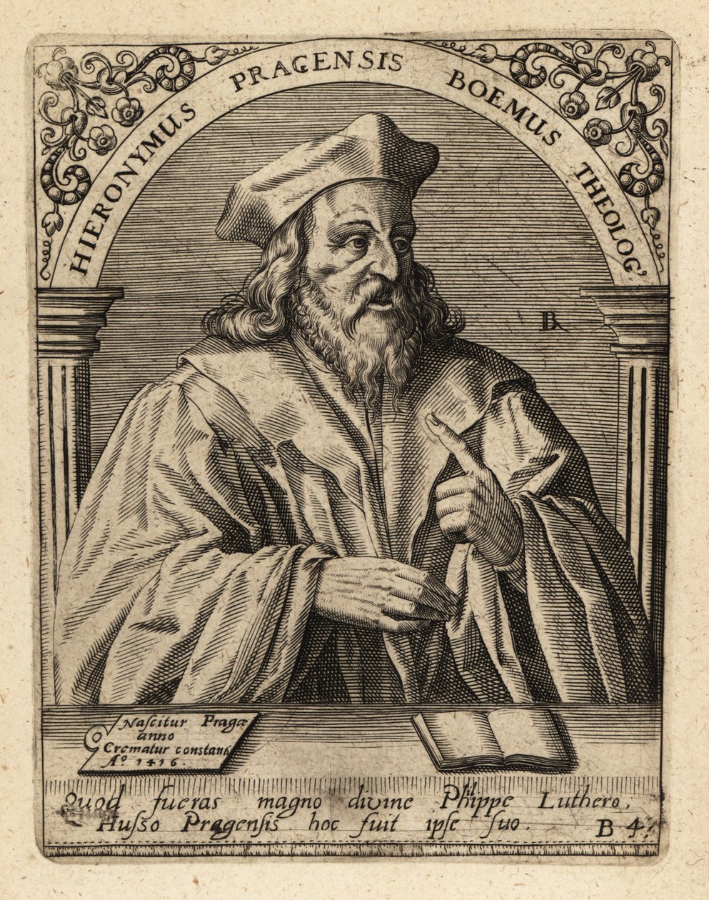 Jerome van Praag door Theodore de Bry