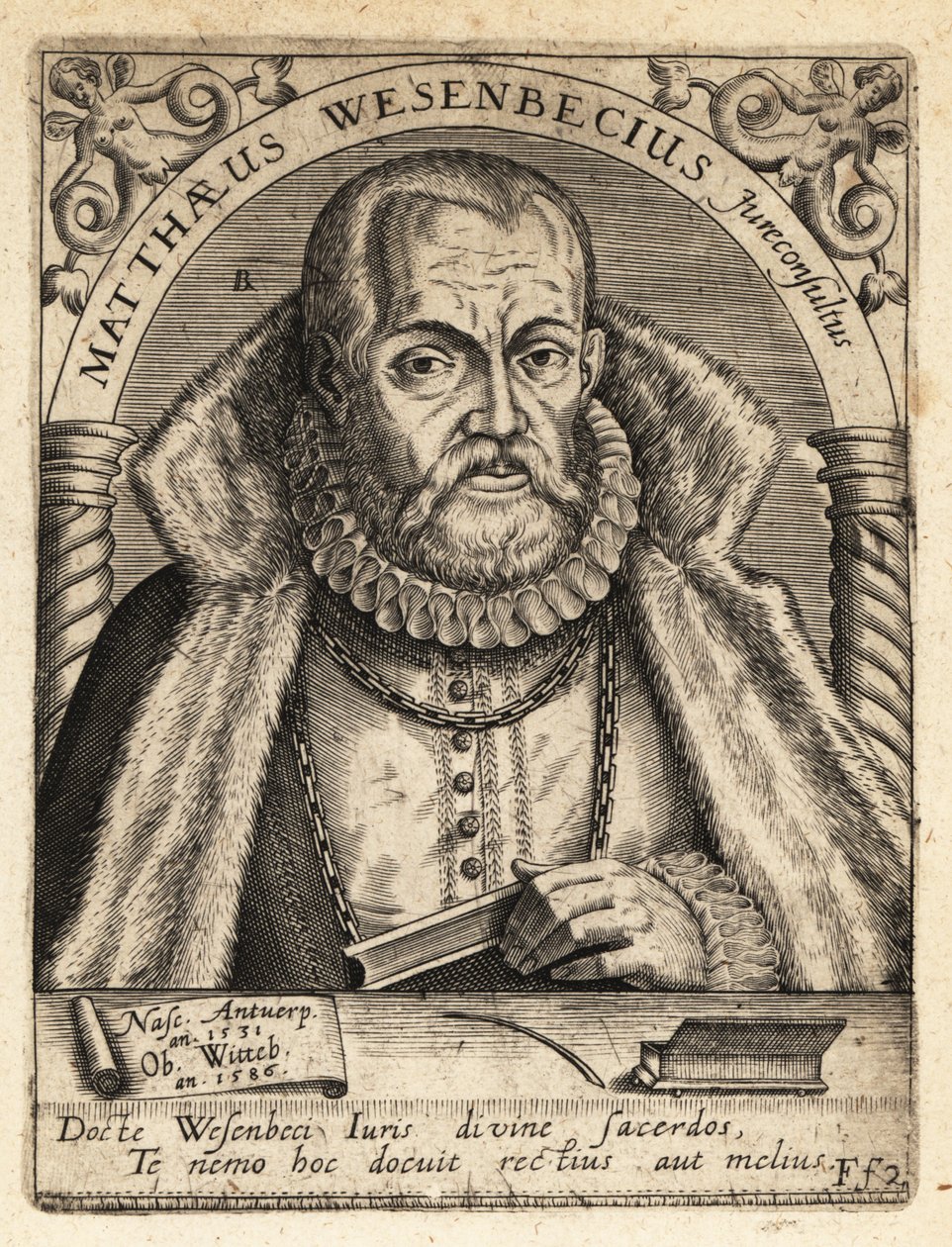 Matthew Wesenbeck door Theodore de Bry