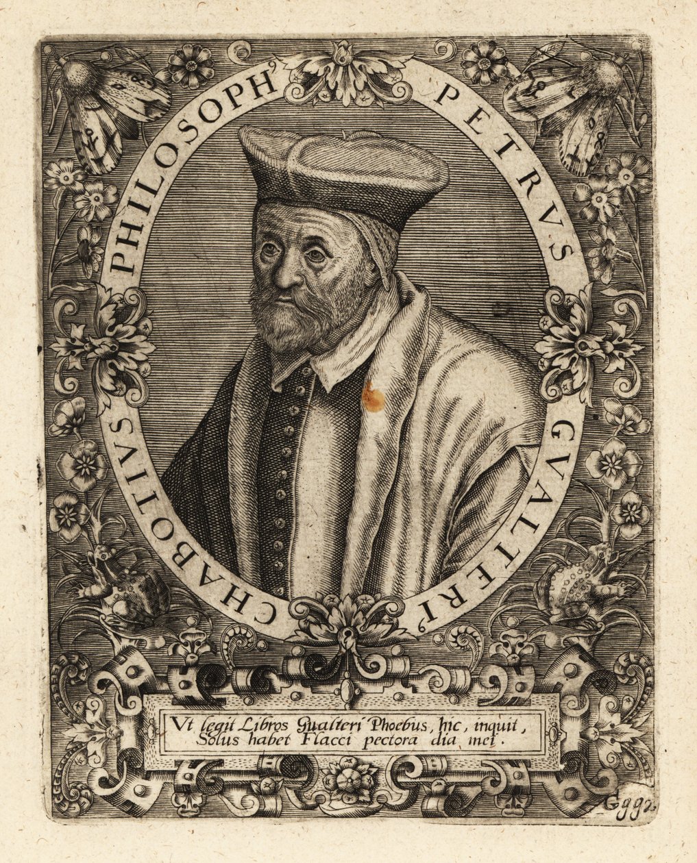 Pierre Gautier Chabot, Franse humanistische schrijver door Theodore de Bry
