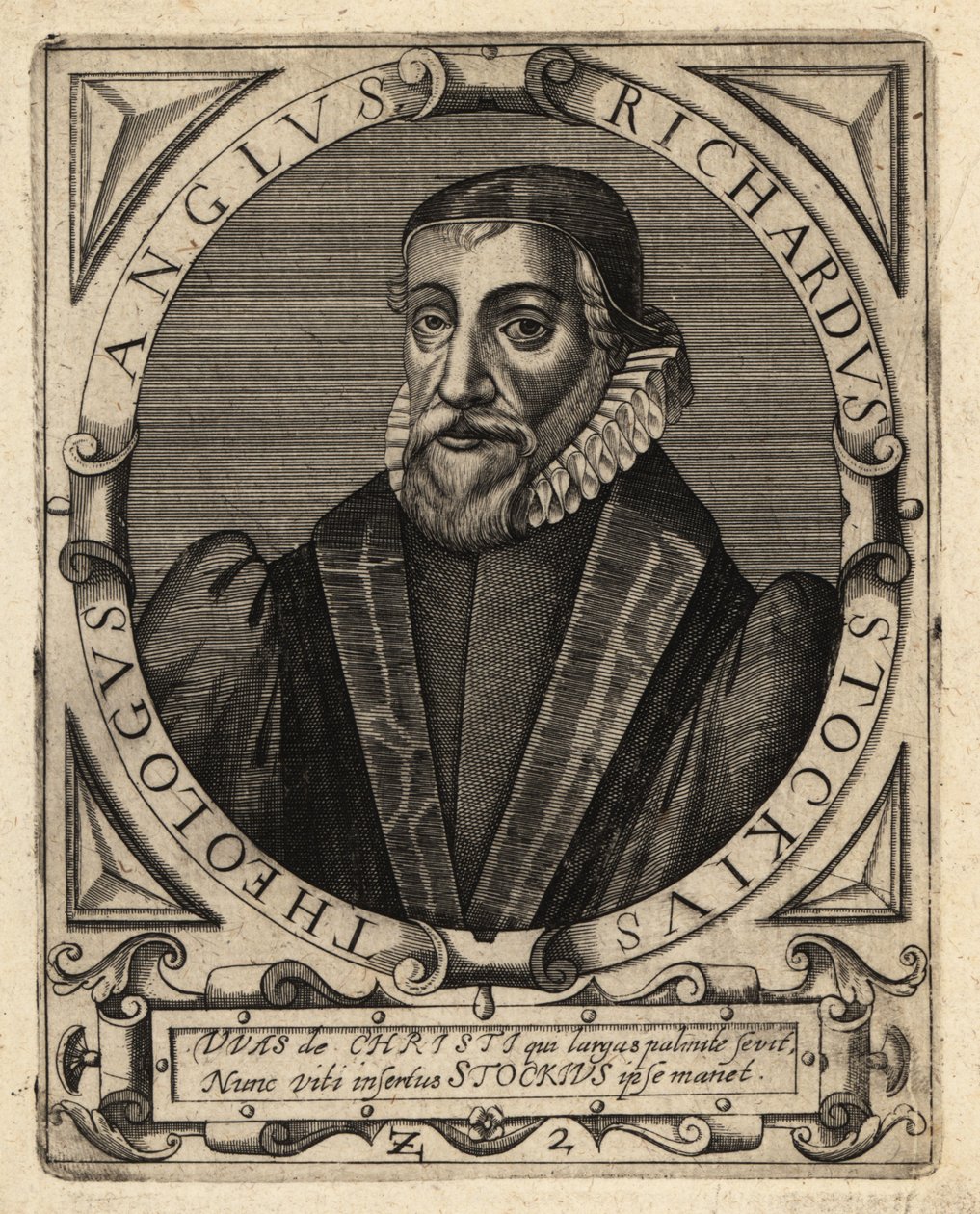 Richard Stock door Theodore de Bry
