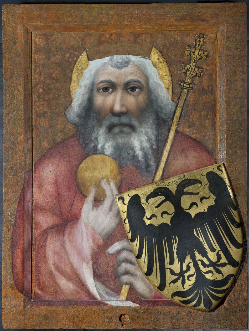 Karel de Grote, koning der Franken door Theodoricus of Prague