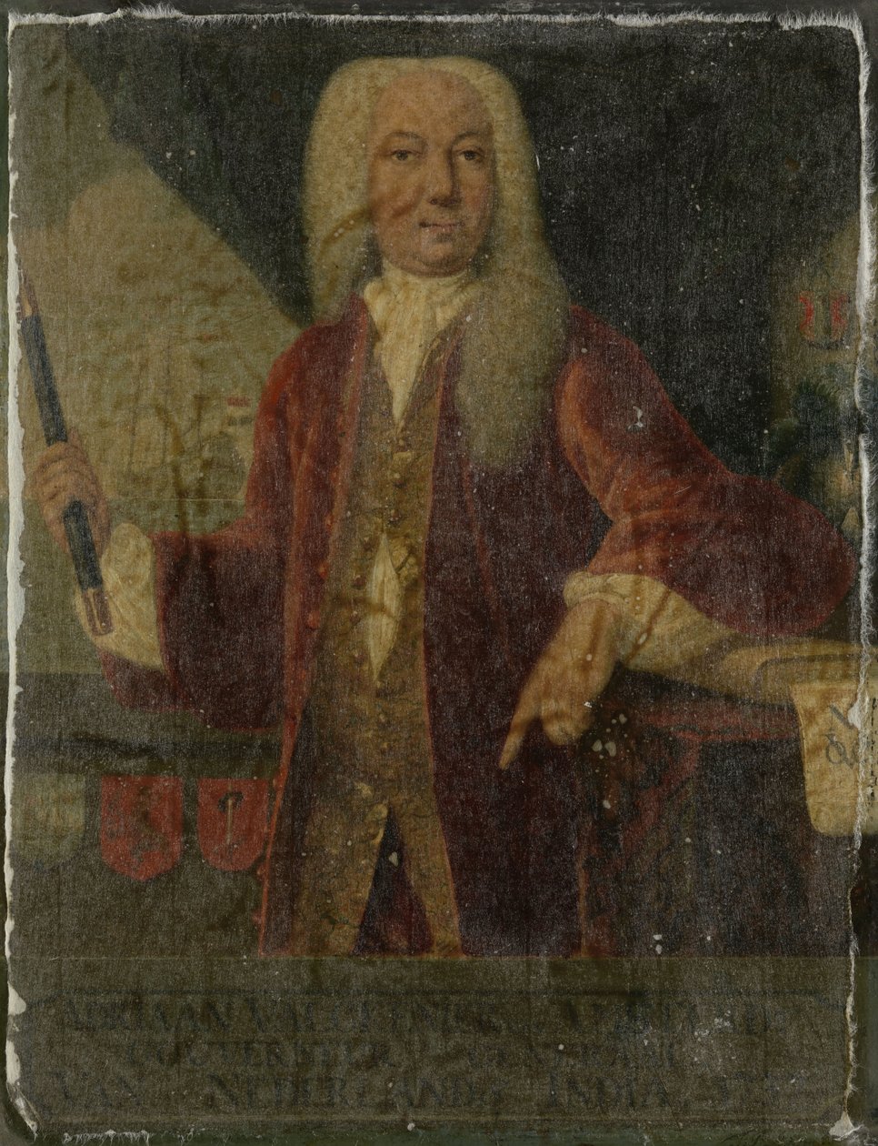 Portrait of Adriaan Valckenier door Theodorus Justinus Rheen