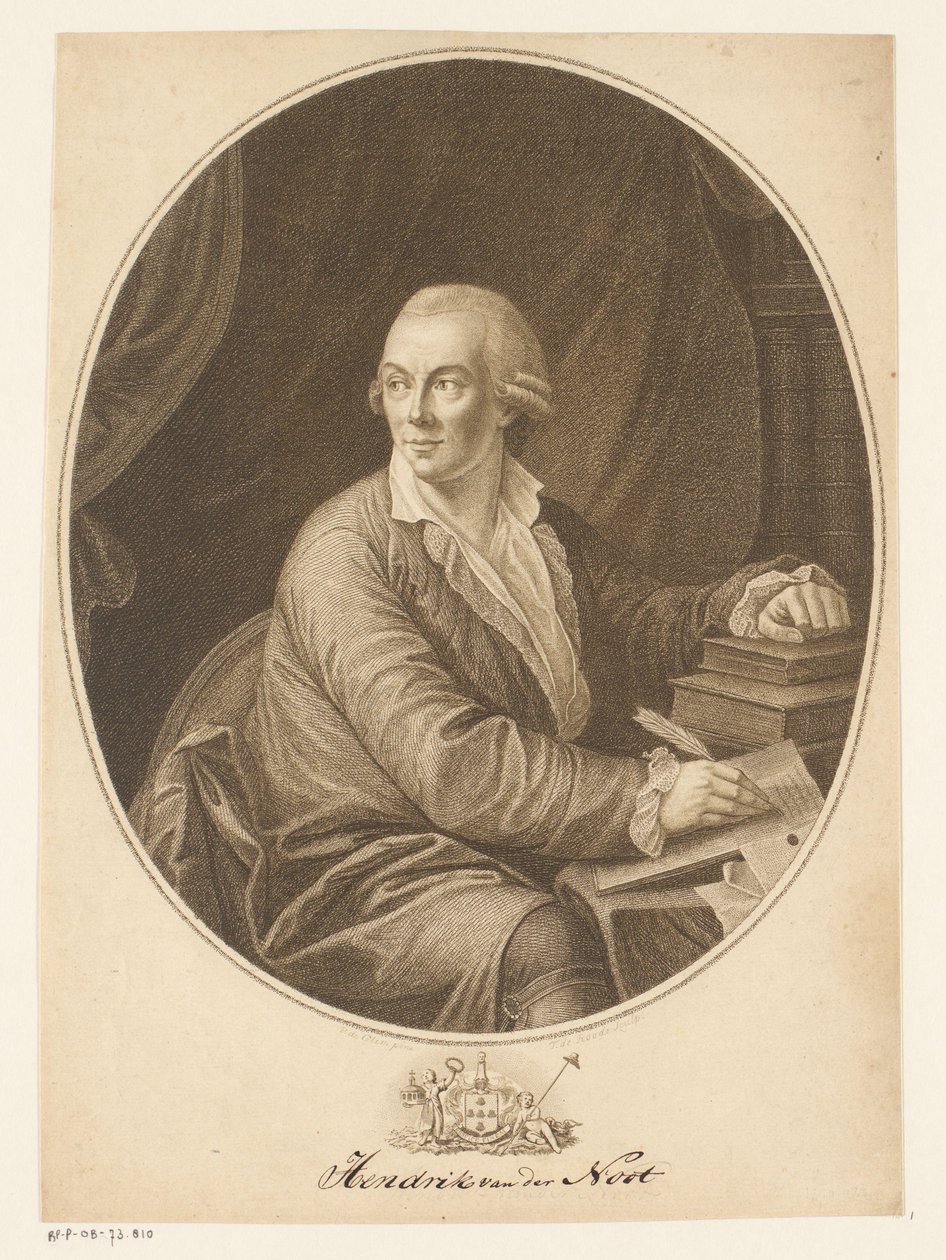 Portret van Hendrik Karel Nicolaas van der Noot door Theodorus de Roode