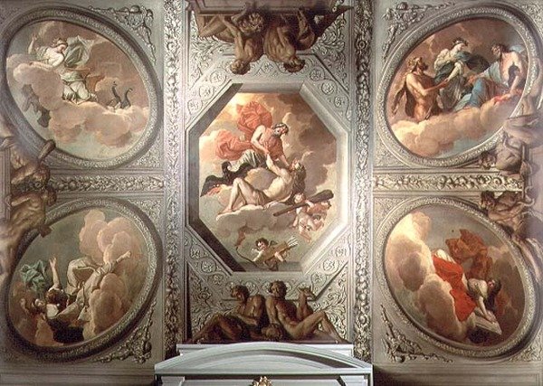 De Apotheose van Hercules door Theodorus van der Schuer