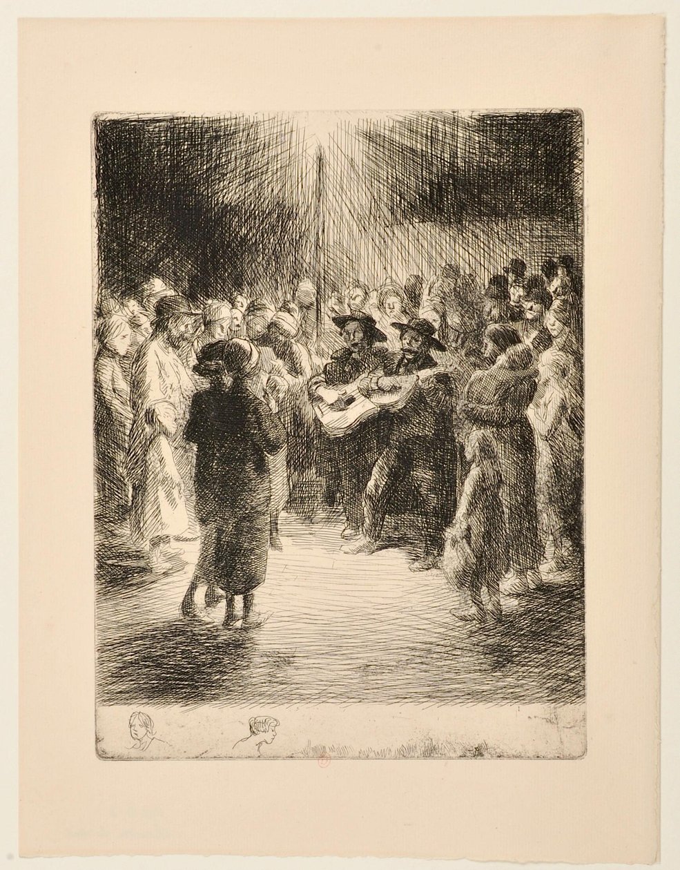 [Avondlied] door Théophile Alexandre Steinlen