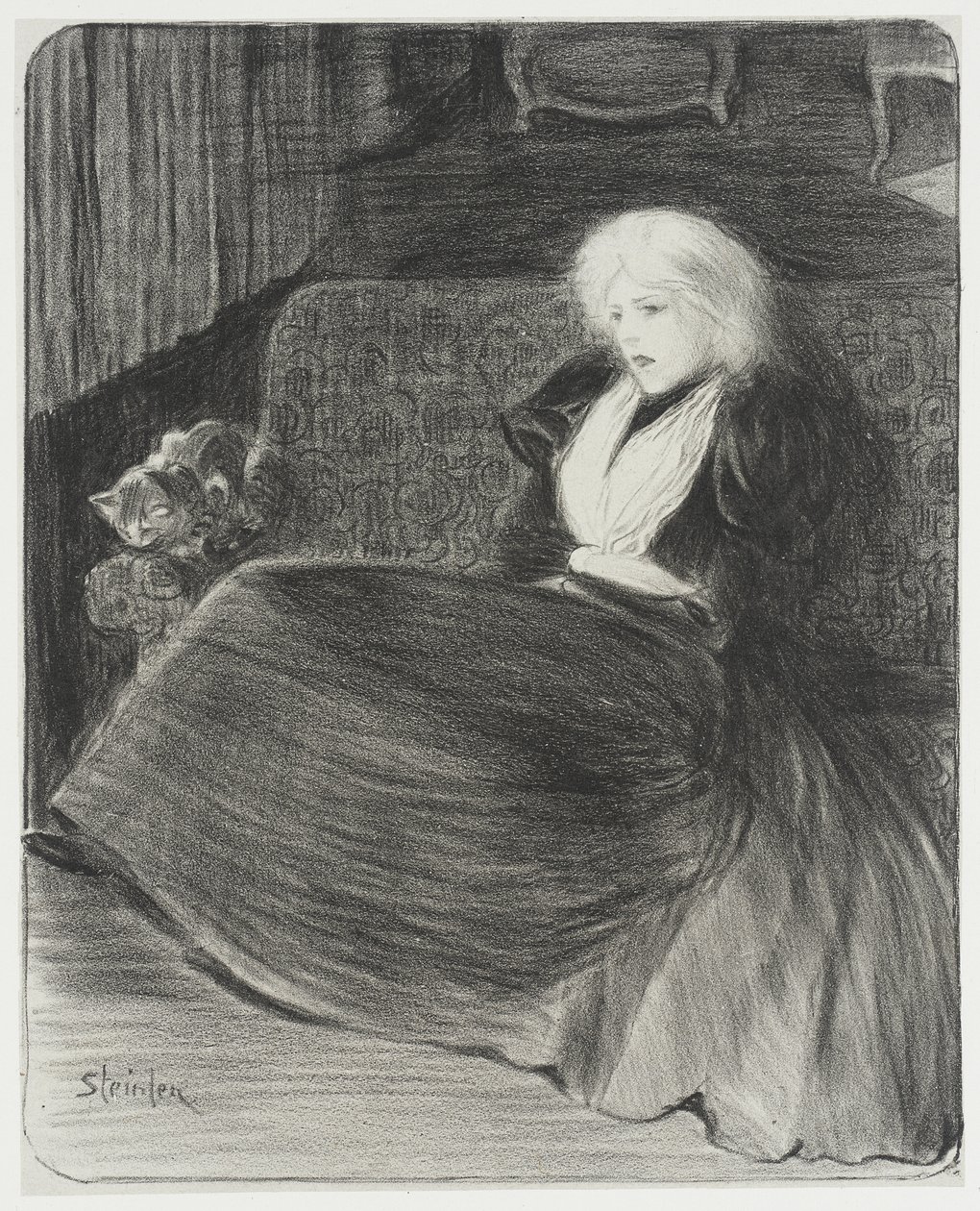 Teder lied door Théophile Alexandre Steinlen