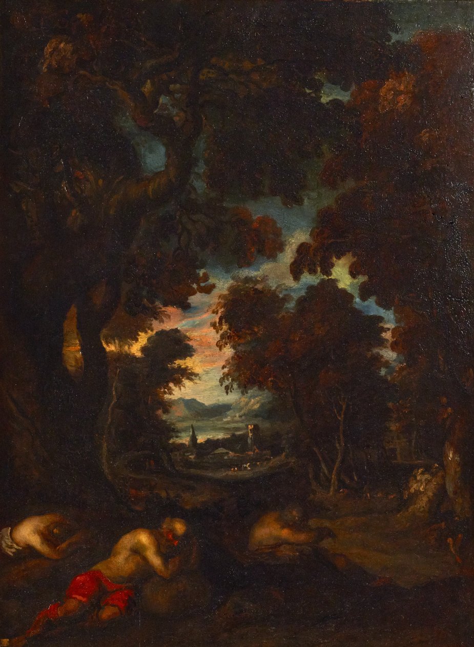 Géricault - De slaap van de boeren, ca. 1808-12 door Theodore Gericault